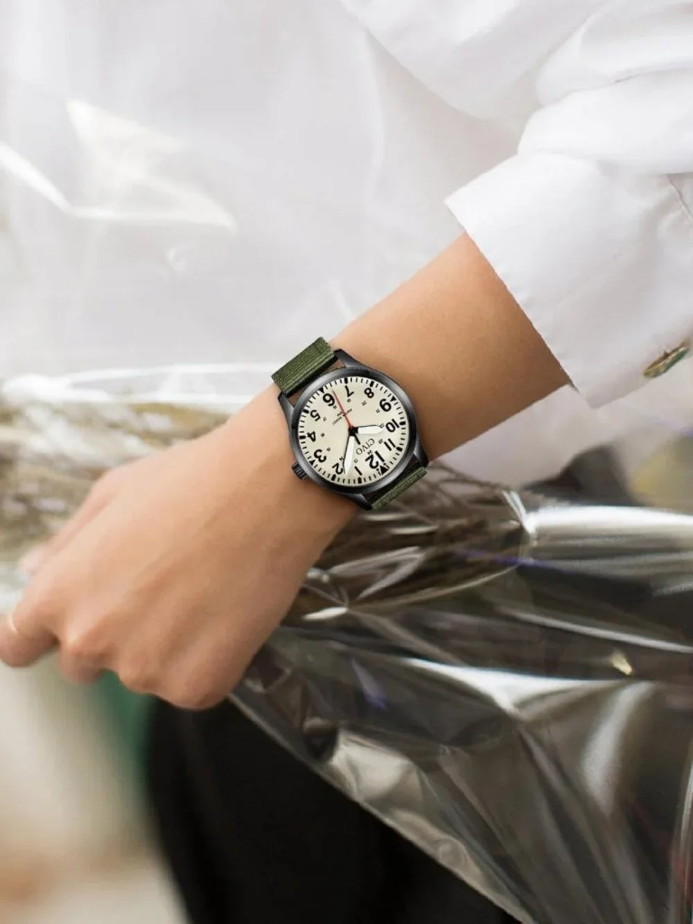 Waterproof Military Analog Watch for Men | Classic Field Wrist Timepiece